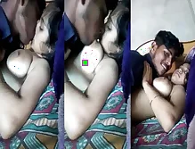 Busty teen girl sex with her brother MMS