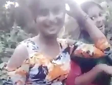 Desi Lesbian kiss for TikTok fame